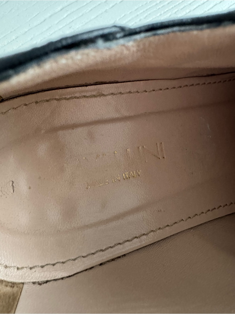 Cavalini Black Leather Embellished Loafers | Size 38.5 - Picture 7 of 12